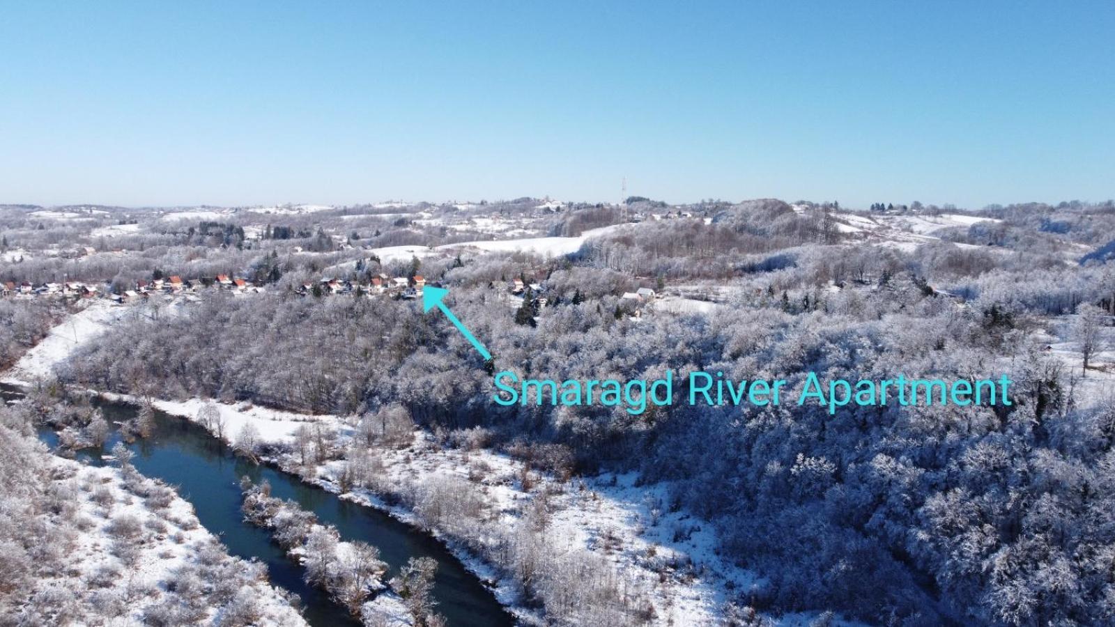 Smaragd River Near Rastoke & Plitvice Lakes Slunj Dış mekan fotoğraf
